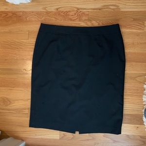 size 14 Calvin Klein black pencil skirt